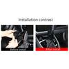 Glossy Black ABS Center Gear Shift Knob Trim Cover For Subaru WRX VB AT -24