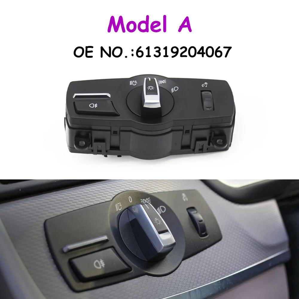 F10 F11 F07 F06 F01 F25 F26 Car Front Head Lamp Headlight Switch Assembly For BMW 5 6 7 Series X3 X4  61319192744 61319192746 Model A