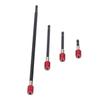 4 Pcs Drill Bit Extension Set 60mm 100mm 150mm 300mm 14 Inch Hex Shank Strong Magnetic Drill Bit