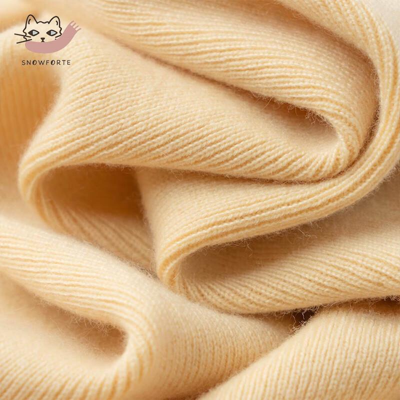 Sinuofude Women's Cashmere Blend Slim-fit Turtleneck Sweater S22-031