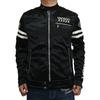 50th Anniversary Bonded Single Rider Jacket Outerwear [Banson] NVSZ-2415 Men's (L, Black)
