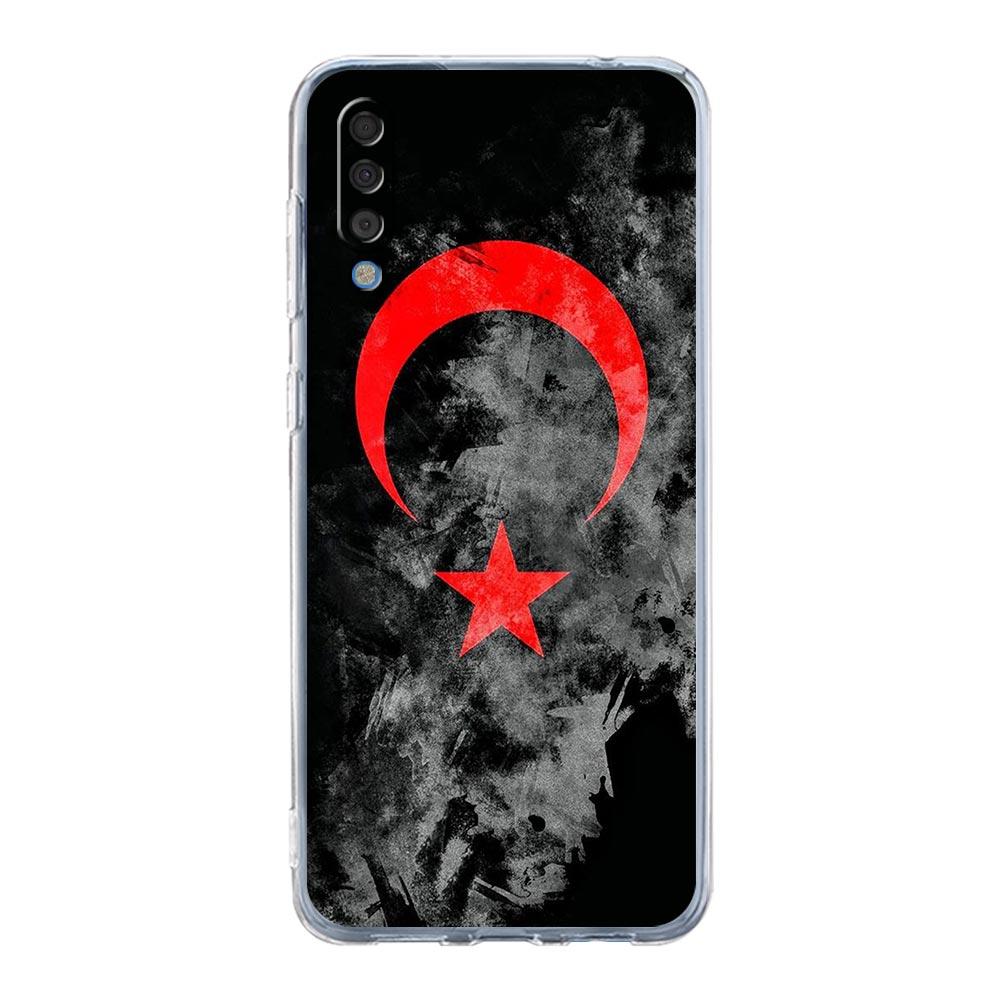 Phone Case For Samsung A16 A14 A12 A22 A32 5G A34 A42 A52 A54 A50 A70 A72 A40 A20E A10S A20S A04S A06 Cover Turkey Turkish Flag