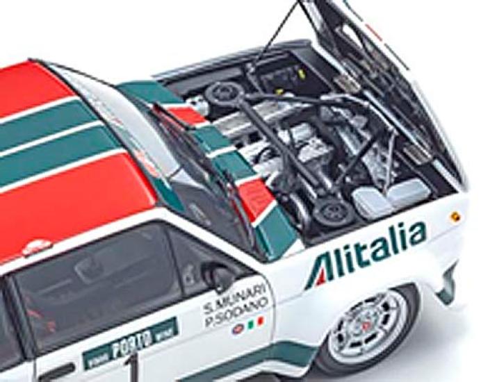 Kyosho Original Scale Fiat 131 Abarth Rally 1978 Portugal Finished Product 1/18 #1