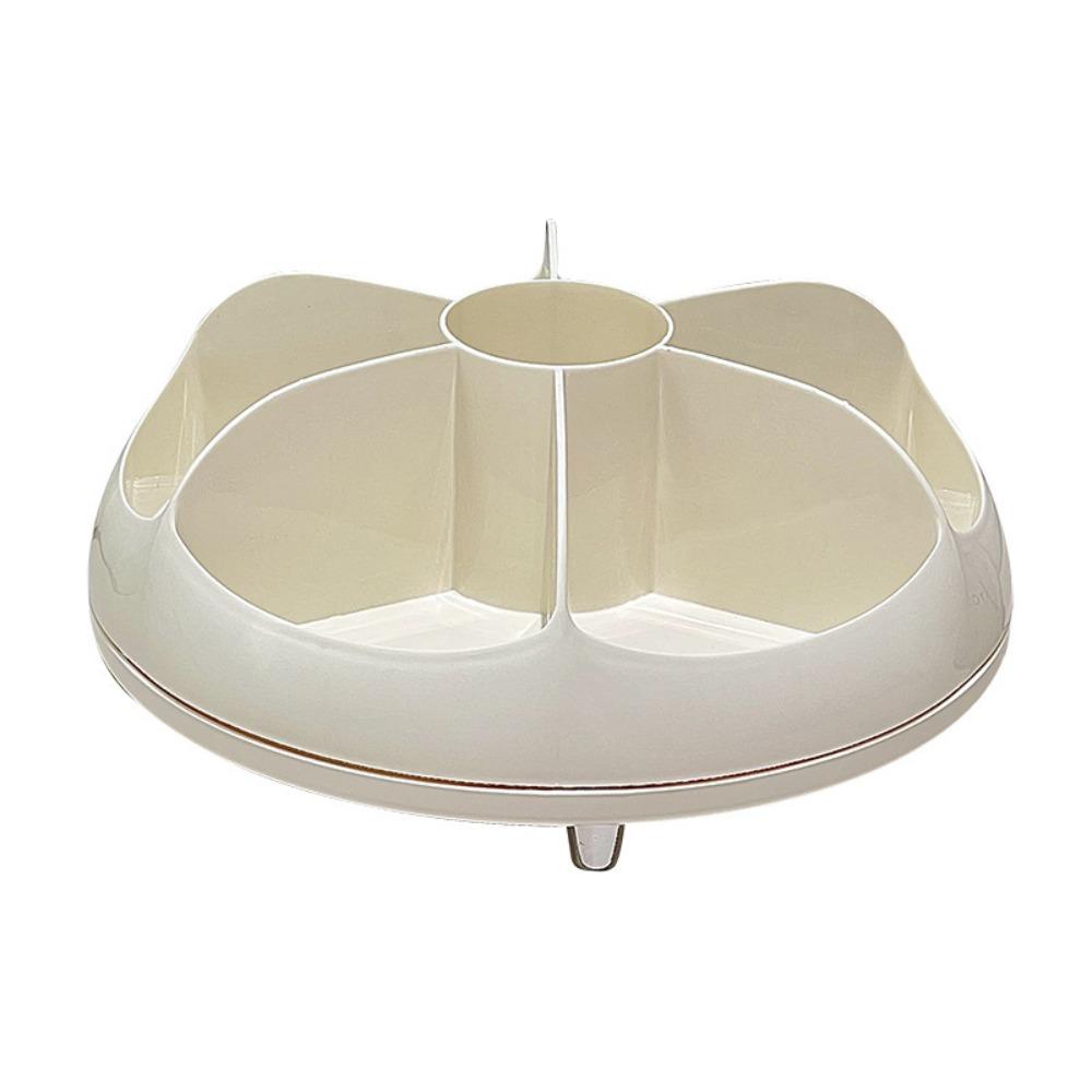 

Plastic Rotating Cosmetic Storage Box Storage Rack Large-capacity Makeup Brush Pen Holder Lipstick/Skincare Products