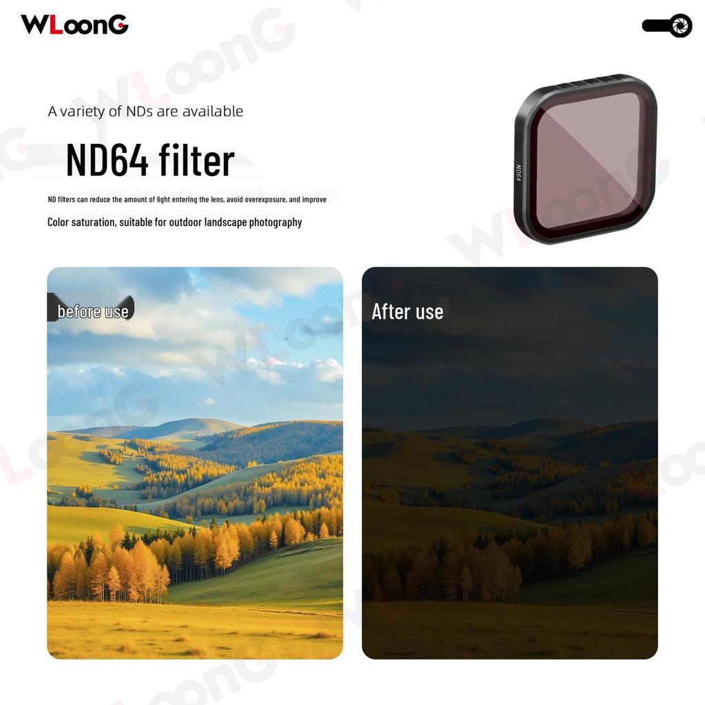 Insta360 AcePro Filter Set: CPL Polarizer, ND Neutral Density, UV Filter