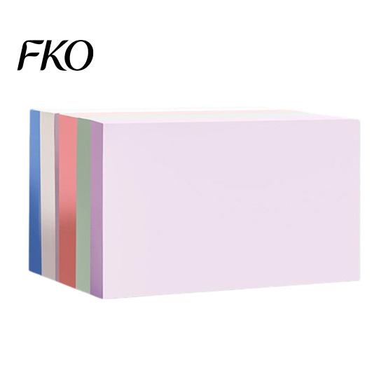 Morandi Color Self-Stick Notes Solid Note, Square Rectangle Self-adhesive Note Pad, Super Adhesive Pad Sticking Power Memo Post Stickies, Office Small