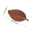 Natural Wood Platter for Breakfast, Ideal Snacks and Beverages