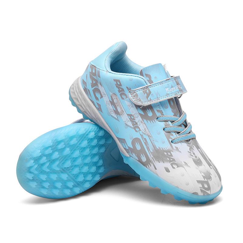 Mandarin duck children primary school children football shoes competition training sports shoes football Velcro free lace-up