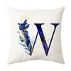 1pcs Creative LED Light Alphabet Series Cushion Cover Simple Home Sofa Valentine’s Day Decorative Throw Pillowcase