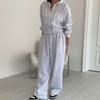 New Arrivals Open Run Women Fall Training Set Cropped Hooded Jacket Wide Pants
