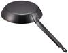 Endo Shoji TKG Iron Frying Pan 28cm Inner diameter x depth 280 x 50 Bottom diameter 195 Plate thickness Weight IH compatible Thick plate black skin