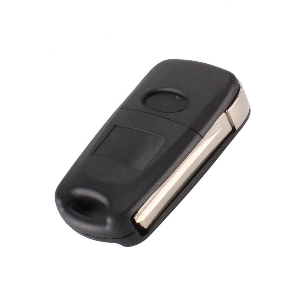 Replacement Car Remote Flip Folding Key Shell with 3 Buttons for Solaris
