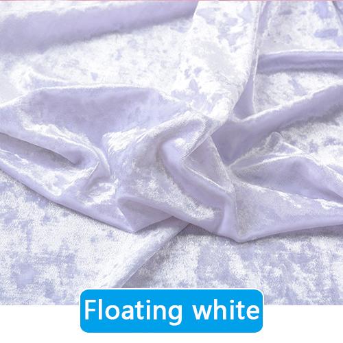 100*150cm Gold Velvet Fabric Elastic Soft Ice Velvet Fabric Dress Cloth DIY Wallet Tablecloth Curtains Pillow Sofa Cloth