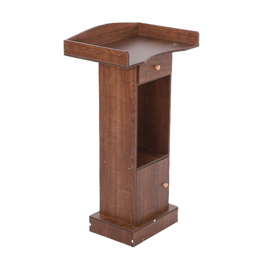 Podio Legno Moderno Minimalismo Tavolo Grande Pupitre per Discorsi Presentazione Lezione Aula