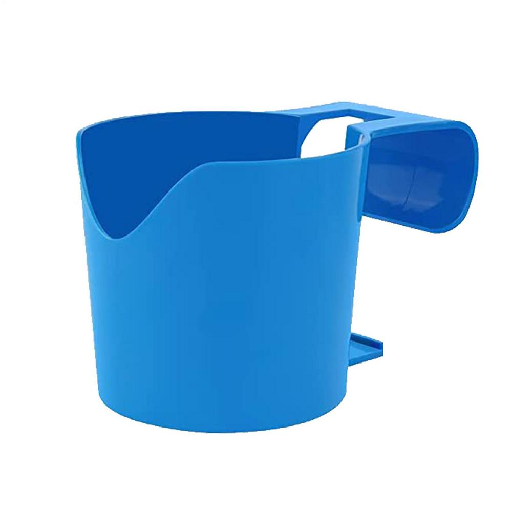 

Swimming Pool Cup Holder Storage Rack Poolside Beverage Beer Cup Holder Hand soap Hanger No Punching Water Cup Bracket синий