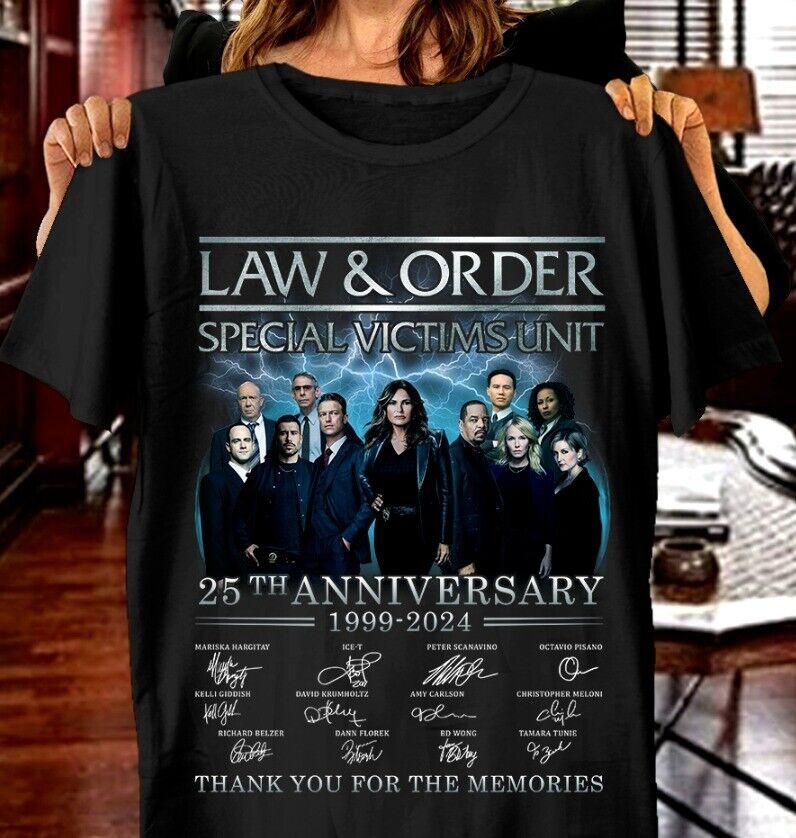 

Law Order Special 25Th Anniversary 2024 Shirt Unisex T-Shirt XXXXL