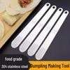 3-Piece Stainless Steel Dumpling Filling Spatula Set