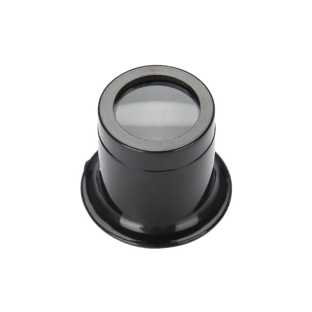 Portable Monocular Magnifier Magnifying Glass Watch Jewelry Repair Tools Loupe Lens (10X)
