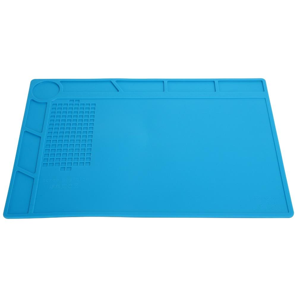 Scale Ruler Watch Repair Mat Blue Silicone Soldering Mat Soft Rubber Watchmaker Pad  Soldering Work