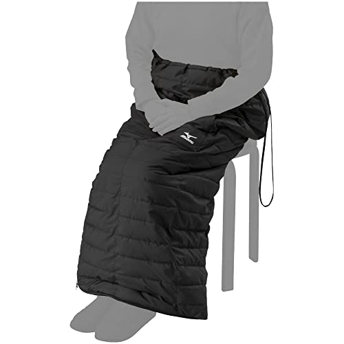Techfil Warmer Kurumino Cold Weather Blanket with Storage Pouch, Breath Thermo, Water Repellent, Black, Free Size, C2JYA610