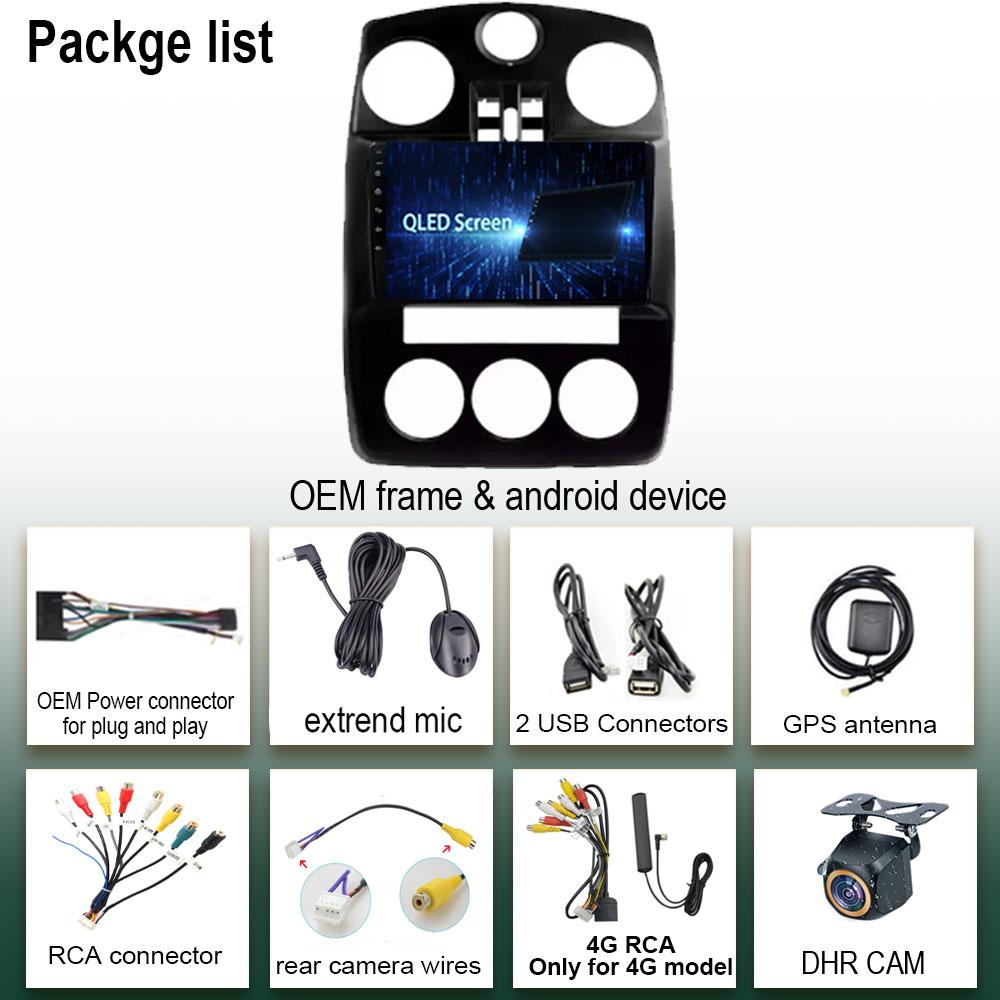 Android 14 For Chrysler PT Cruiser 2000-2010 Car Radio Multimedia Player Stereo HDR Player GPS Navigation 5G WIFI BT No 2din DVD