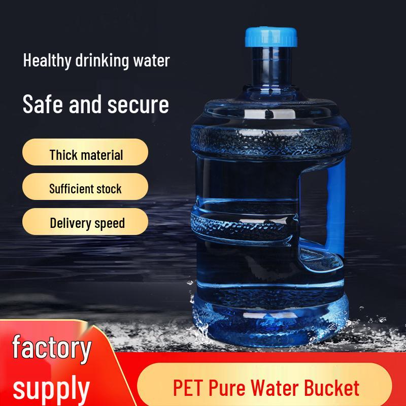 

Portable Food-Grade Water Dispenser Storage Bucket with Tap 5L PET Bucket Standard
