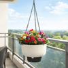 Drainage Self Watering Hanging Planters Chain Hooks Vertical Flowerpot  Indoor Plants