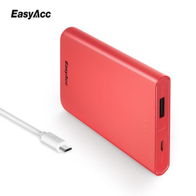10000mAh Cargador de Banco Polymer Batería Power Pack construido en el maquillaje Espejo Gris