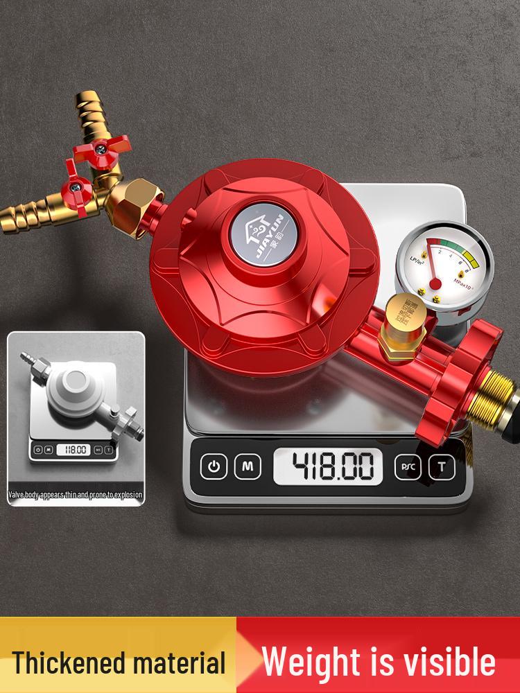 Dual Burner Explosion-Proof Gas Stove with Auto Shut-off Valve for LPG
