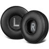 [Soulwit] Ear Pads for Sony WH-CH510/CH520, MDR-ZX110/ZX310/ZX330 - Black Protein Leather - Black