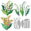 Lily of the Valley Carbon Steel Cutting Dies Stencils for DIY Scrapbooking Photo Album Decorative Embossing Paper Card Flower