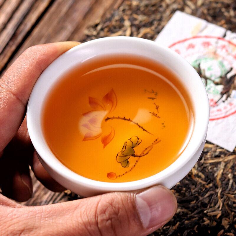 2007 Nanqiao Menghai Puer Raw Tea Arbor Pu er Торт с серебряной иглой — фото 4