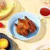 AirFryer Silicone Pot Air Fryers Oven Baking Tray Fried Pizza Chicken Basket Mat Silicone Liner Grill Pan Para Cocina Accesorios