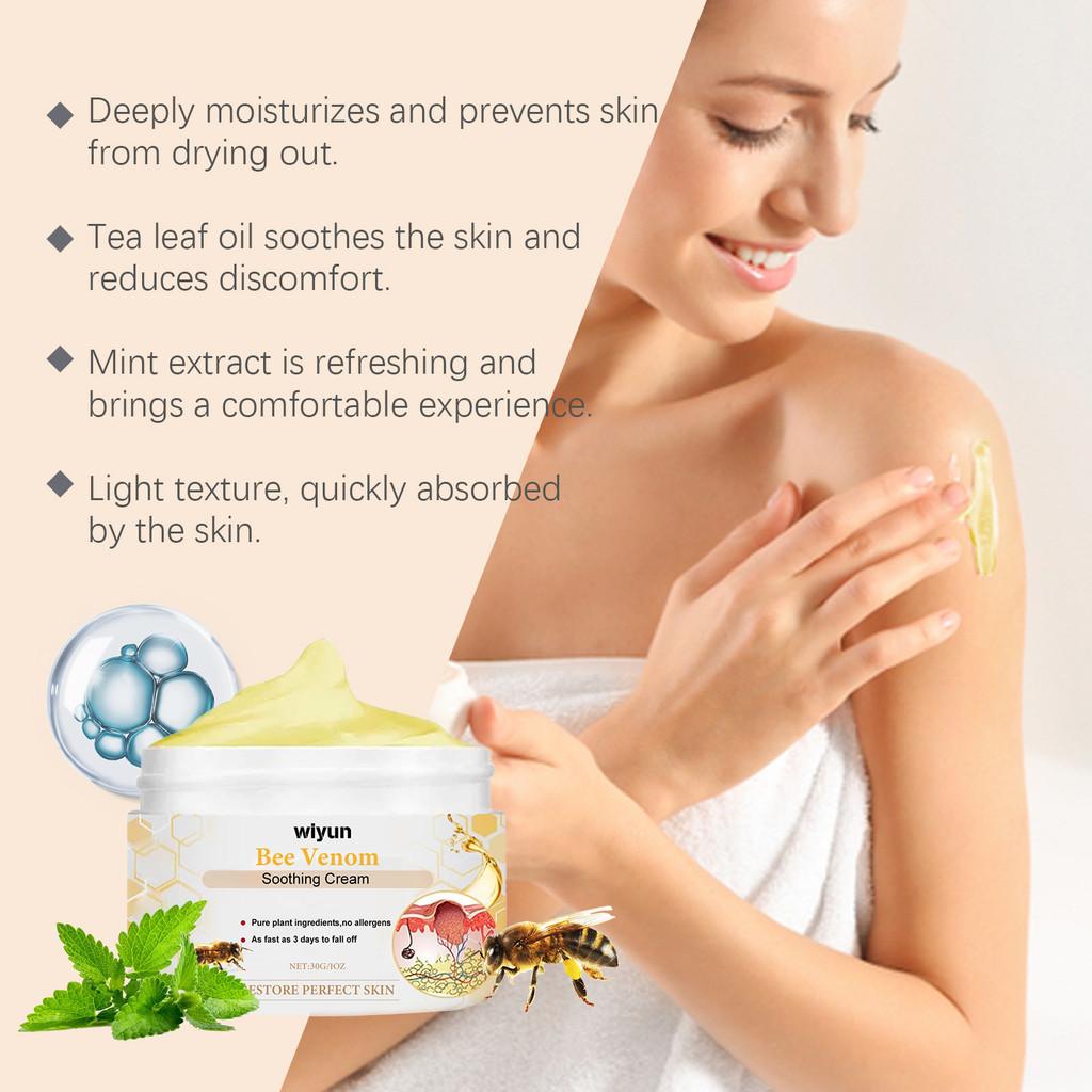 Wiyun Honey Bee Venom Moisturizing Cream Luxurious Hydrating Skin Care For Smooth Radiant Skin