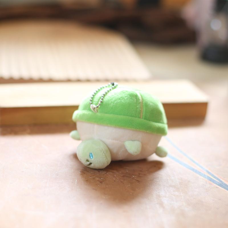 Cute Little Turtle Pendant Plush Toy Doll Cartoon Bag Hanging Keychain Rag Doll Doll