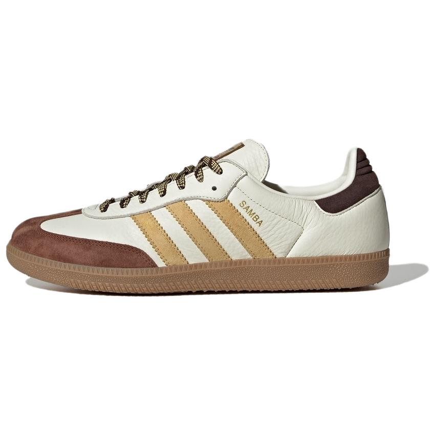 Adidas Originals Samba Og Comfortable Soft Versatile Durable Low-Top Sneakers Unisex Sneakers White KI8887