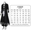 Anime BLEACH Kurosaki Ichigo Cosplay Kostým Japonská Manga Cosplay Černobílý Oblek Halloween Uniforma pro Hraní Rolí pro Muže