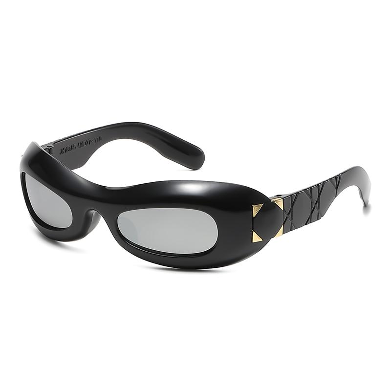 Fashion New Personalized Y2K Style Sunglasses Retro Punk Future Style Accessories Classic Small Frame Sun Glasses Female