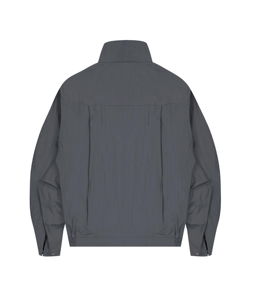 STANDARDERROR 87-Stan295 Nylon Slash Curved Windbreaker (2 Colors)