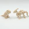 3D-gedrucktes T-Rex-Skelett Spielzeug Vollkörper Gelenkige Gelenke Realistisches Dinosaurier-Tier-Modell für Sammler