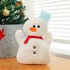 Snowman Santa Claus Elk Plush Doll Soft Christmas Series Plush Toys   Christmas Gift