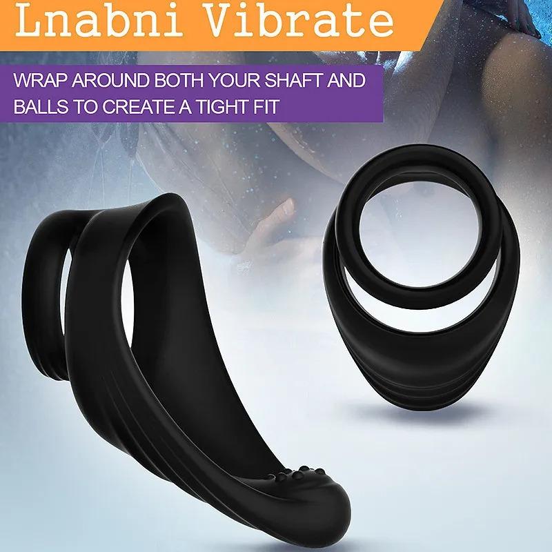 Penis Ring Silicone Semen Lock Ring Delay Ejaculation High Elasticity Time Lasting Cock Ring Sex Toys for Men Couples Adult 18+