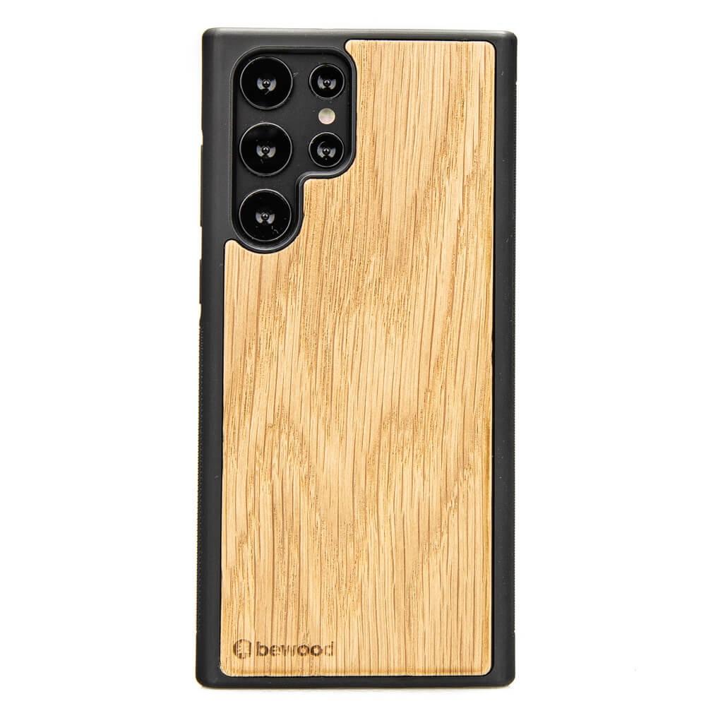 Wooden Case for Samsung Galaxy S22 Ultra OAK