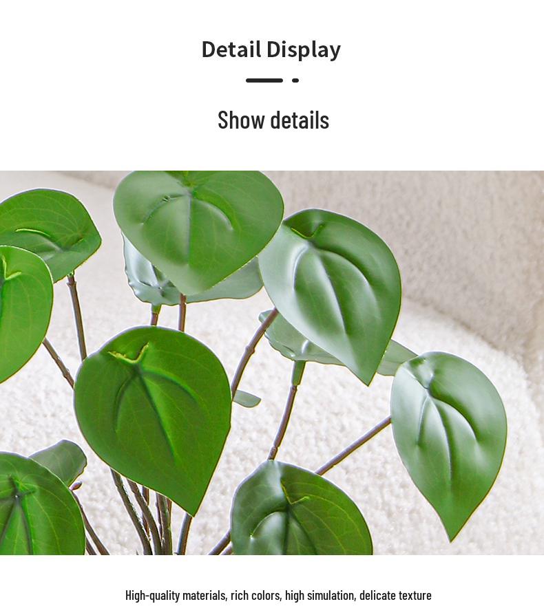 Artificial Bionic Potted Plant for Living Room Table or TV Cabinet