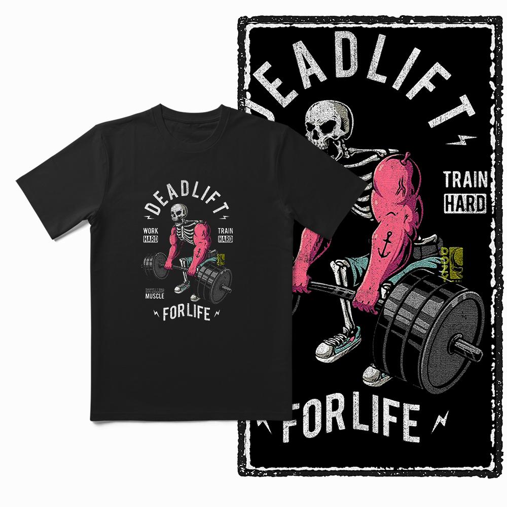 Coolmind YG Body Building Gym Cotton Exclusive Graphic Men T Shirt for Men Cotton Big Size Cool BLACK Men's Novelty Tee Shirt