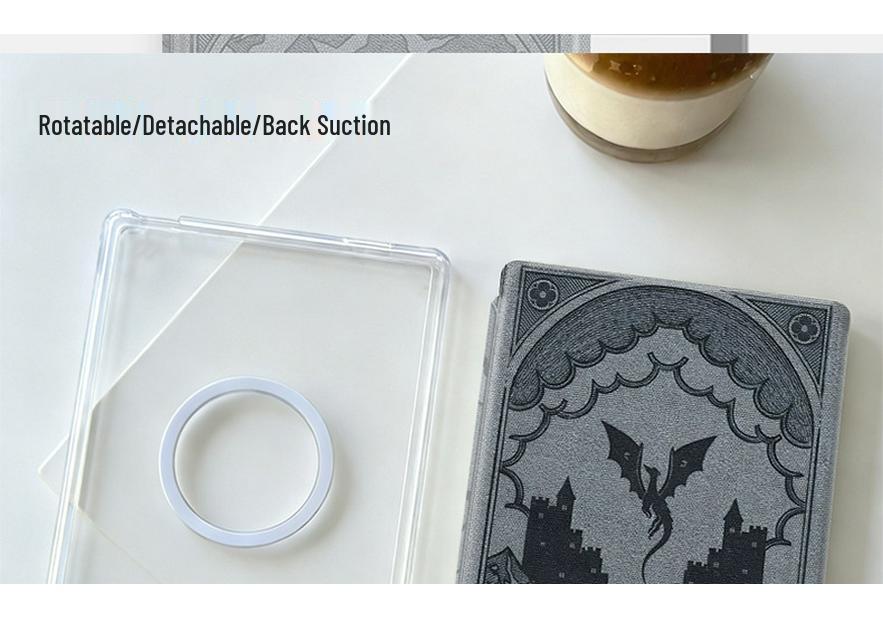 Étui Magnétique Kindle Paperwhite Kobo avec Couverture de Veille Amovible (Acrylique/Silicone, KPW1-6).