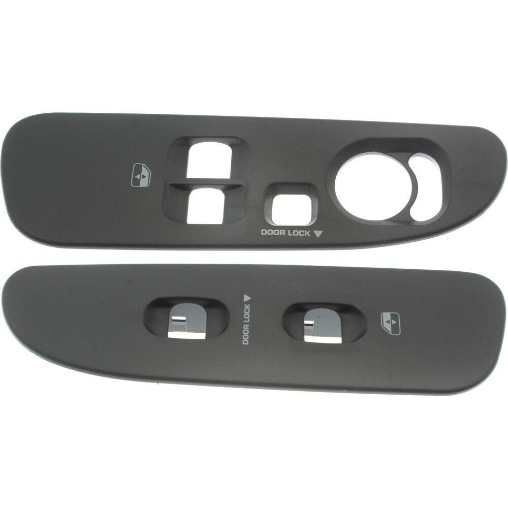 

For Ram Truck Pair Window Switch Bezels Set Front Driver & Passenger Side 2pcs