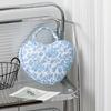 Floral Embroidery Cosmetic Bag With Large Capacity For Travel And Home Use
