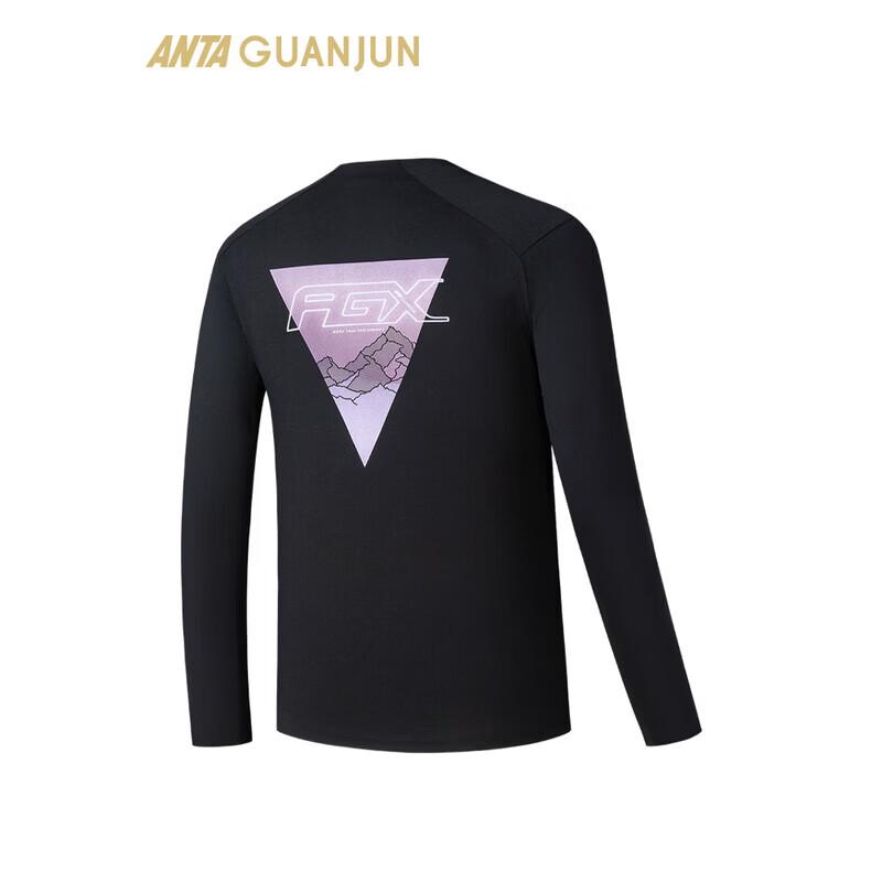 Anta Men's Champion Outdoor Travel Series Moisture-Wicking Long-Sleeve T-Shirt