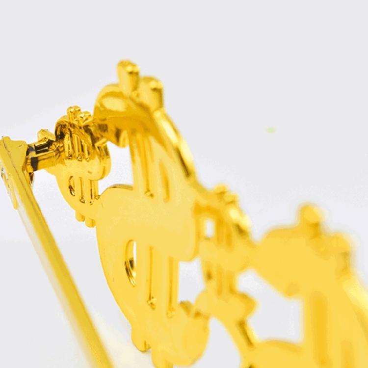 Zabawne okulary w kształcie znaku dolara Okulary imprezowe dla dorosłych na urodziny Halloween Fotografię